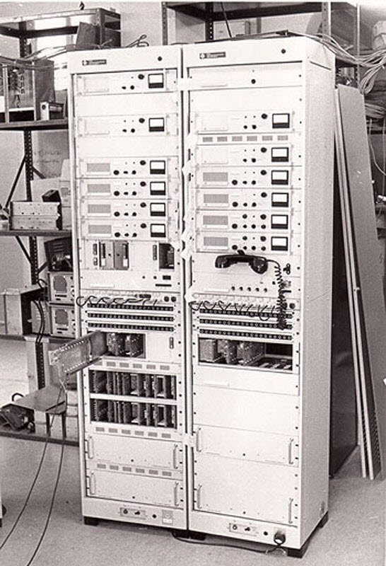 Pye RLA2 Repeater Rack (B&W)