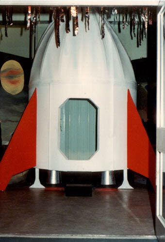 Rocket on launch bay!